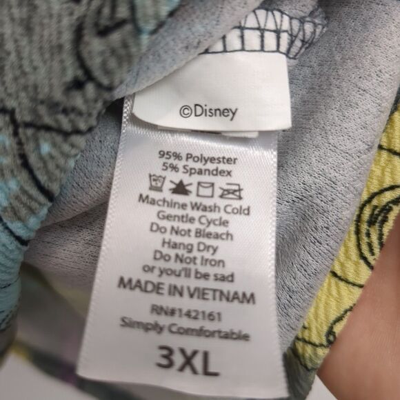 Lularoe Disney Princess Amelia Pastel Dress Cinderella Rapunzel Belle Size 3XL - Picture 10 of 10